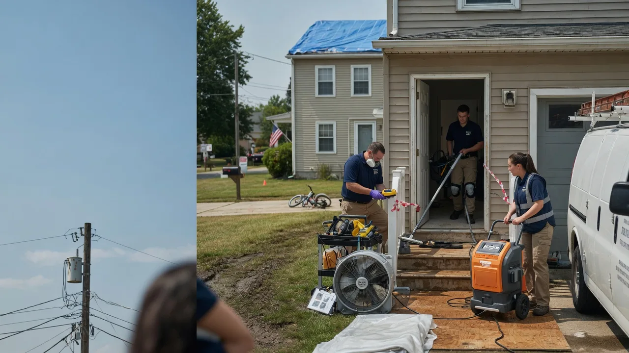 Water Damage Repair in Mouthcard, KY near me